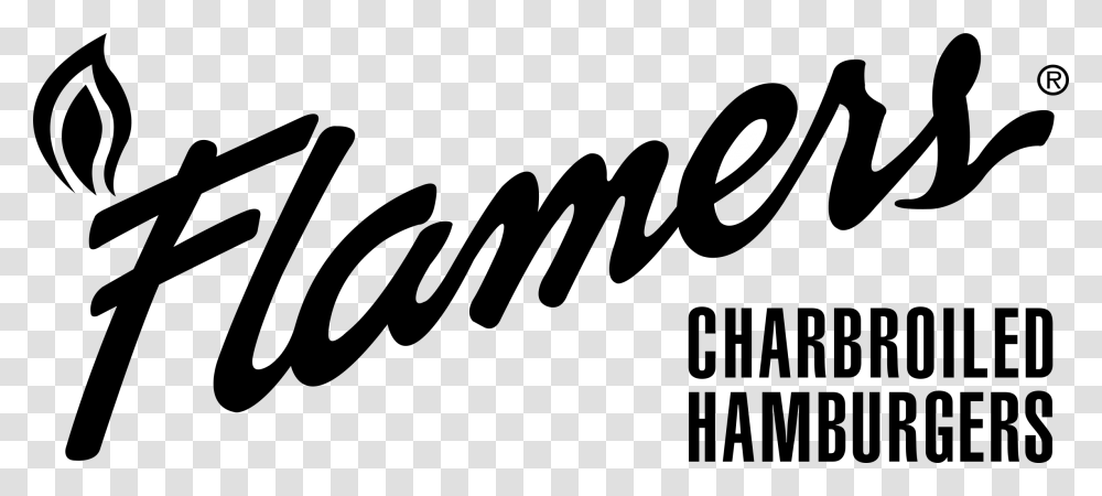 Flamers Hamburgers Logo Calligraphy, Nature, Outdoors, Astronomy, Outer Space Transparent Png
