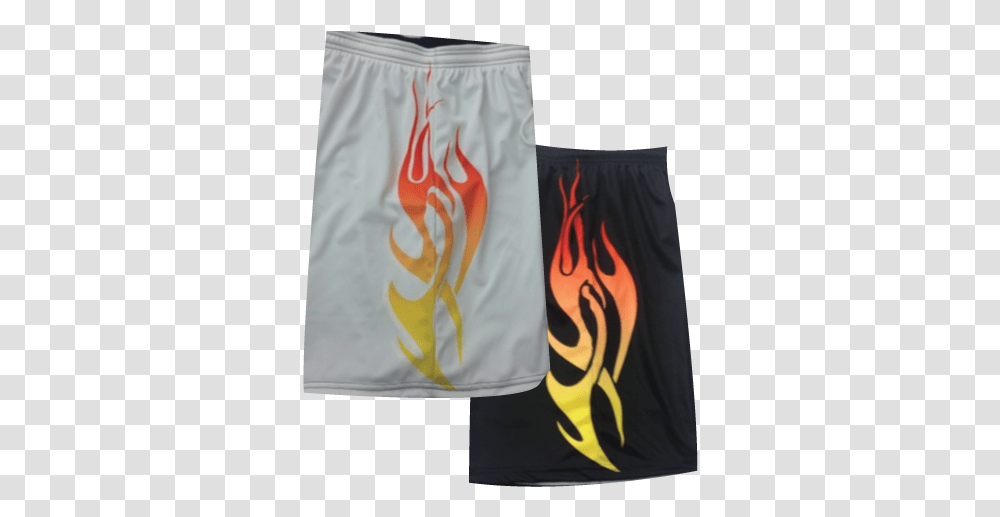 Flames Basketball Shorts Basketball Shorts Sport Boardshorts, Clothing, Apparel, Plastic Bag, Text Transparent Png