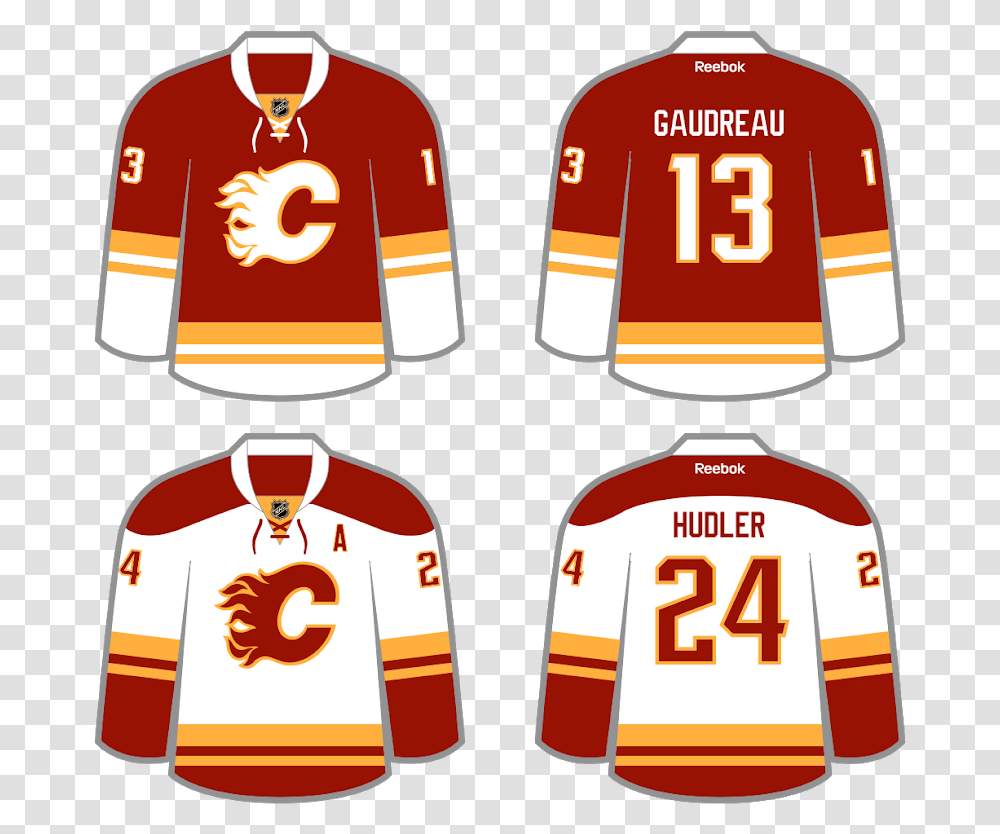 Flames Calgary Flames, Apparel, Shirt, Jersey Transparent Png