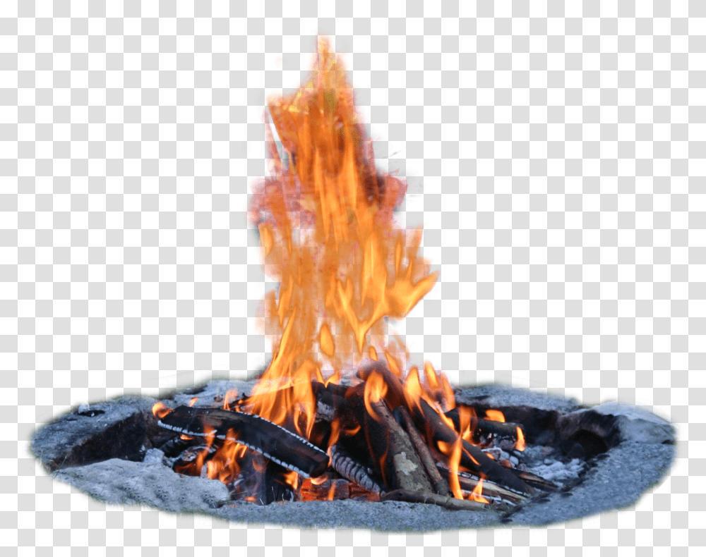 Flames Clipart Charcoal Fire Camp Fire, Bonfire Transparent Png
