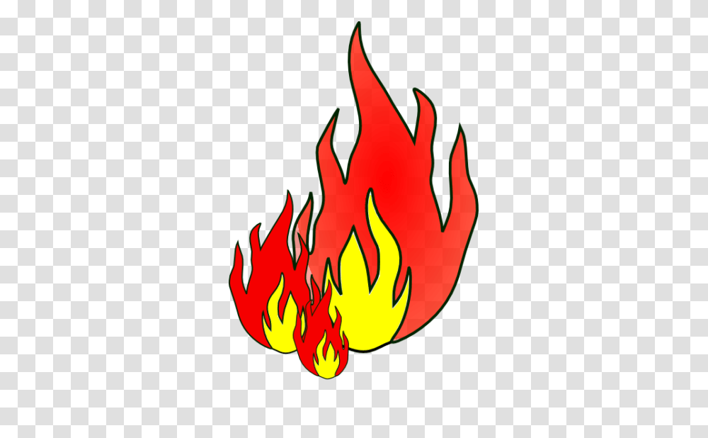 Flames Clipart Free Fire, Bonfire Transparent Png