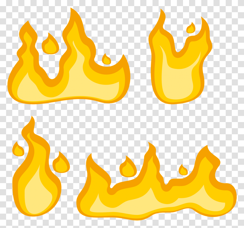Flames Fire Clipart Stencil Flames No Background, Bonfire Transparent Png