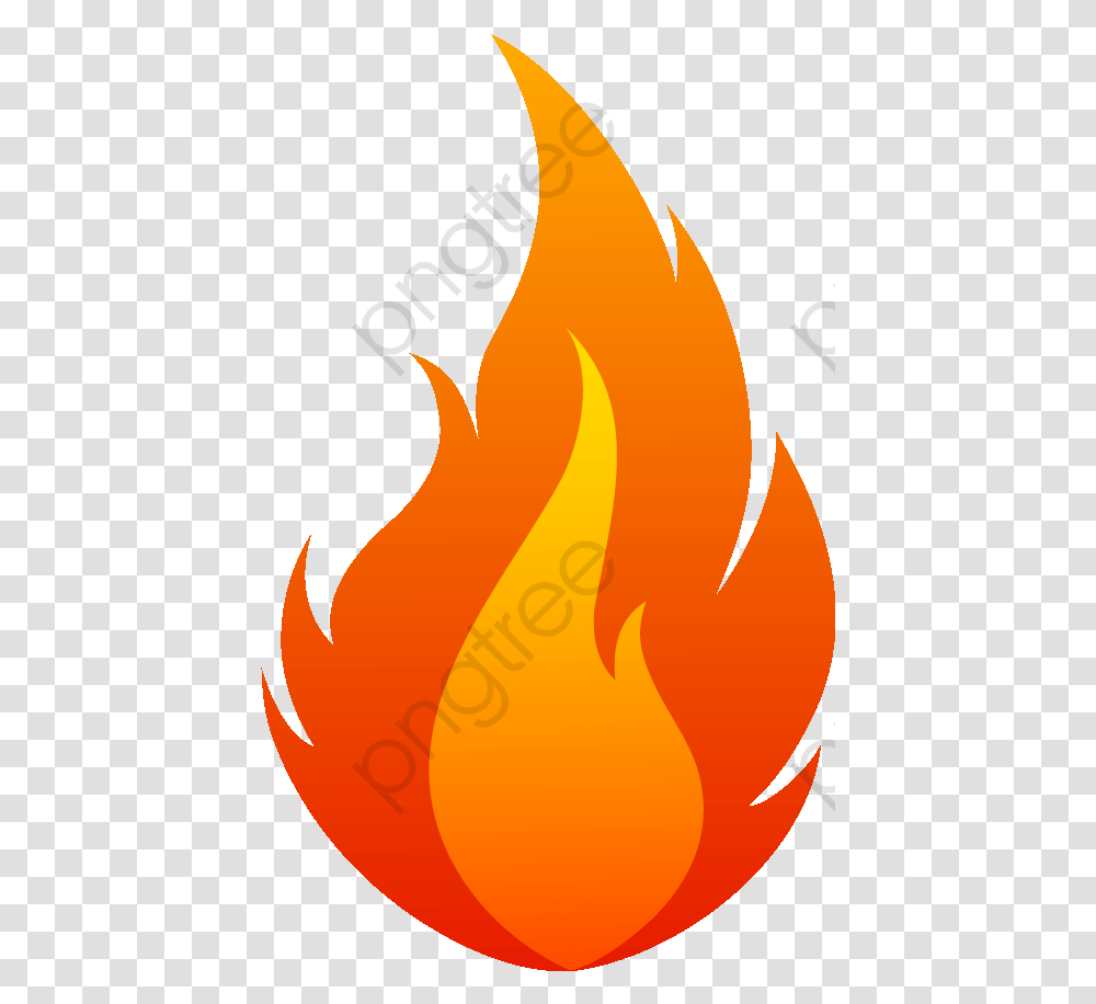 Flames Fire Vector And Feu Dessin De Flamme, Bonfire Transparent Png