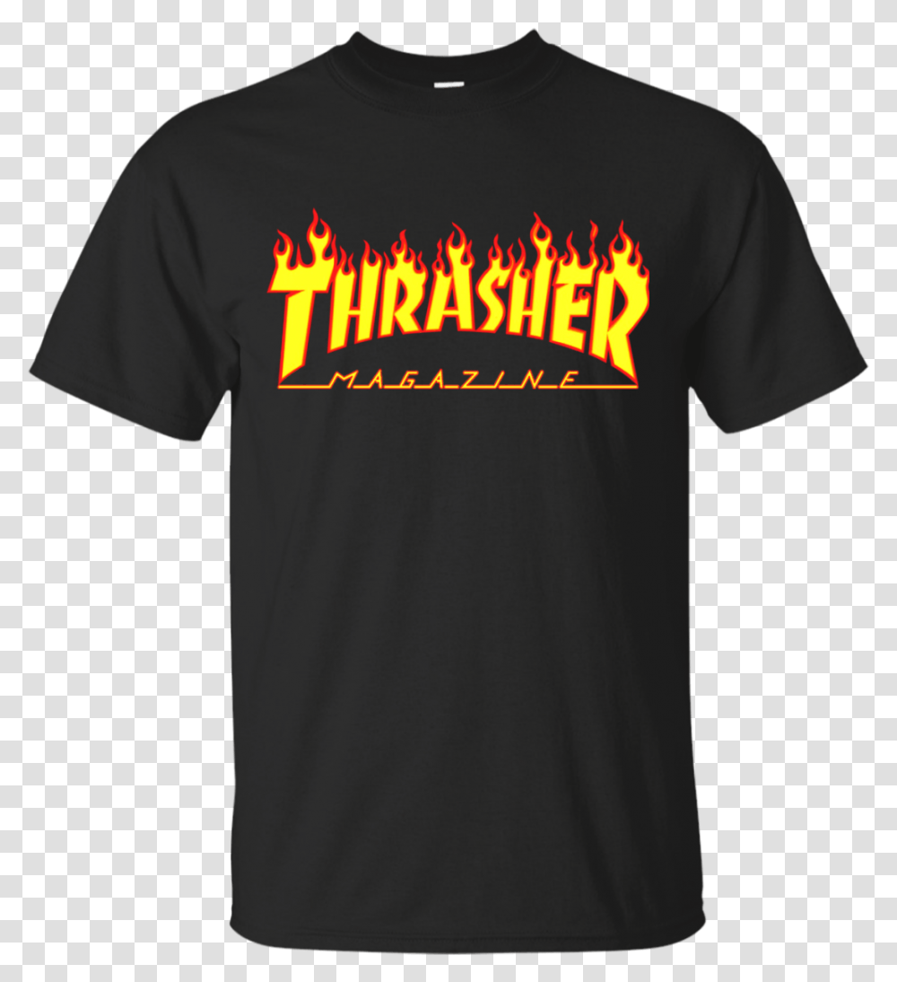 Flames Thrasher Wallpapers Thrasher Magazine, Clothing, Apparel, T-Shirt, Sleeve Transparent Png