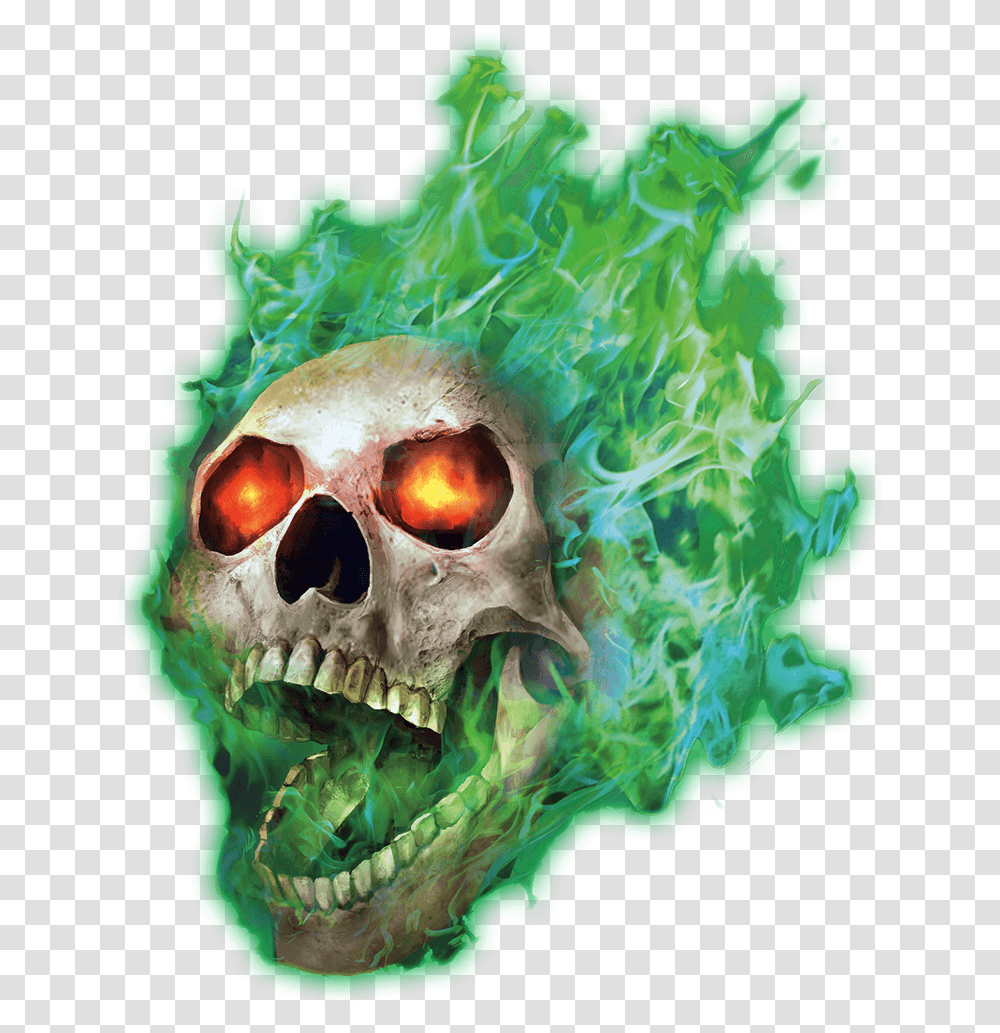 Flameskull Flameskull, Head, Jaw, Alien, Fossil Transparent Png