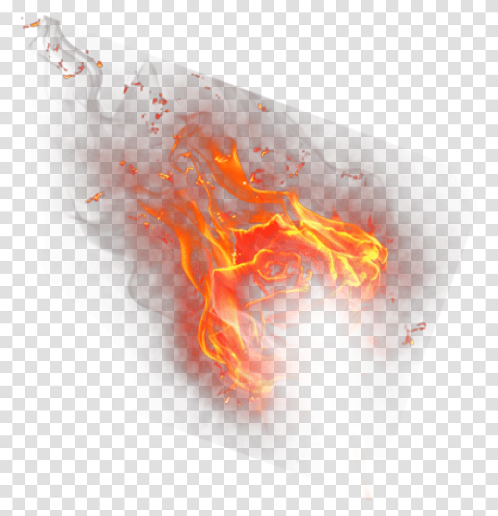 Flamespng Cool Flames Rose On Fire 4520458 Rose On Fire, Bonfire, Pattern, Fractal, Ornament Transparent Png