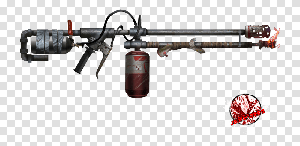 Flamethrower By Ja Renders Flame Thrower Gun, Weapon, Weaponry, Machine Gun, Bomb Transparent Png
