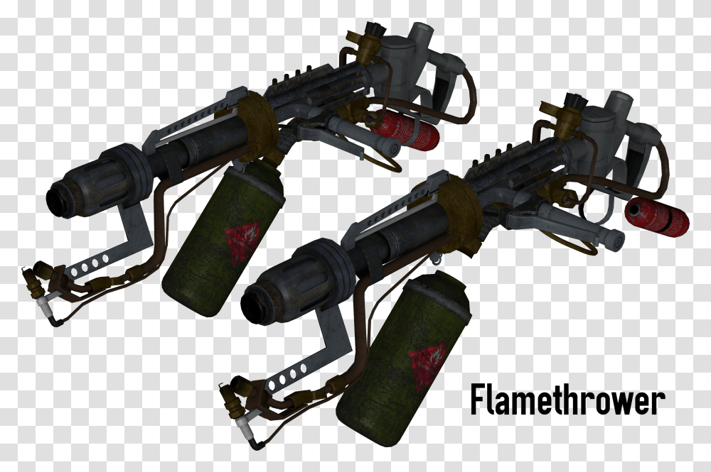 Flamethrower, Gun, Weapon, Weaponry, Tool Transparent Png