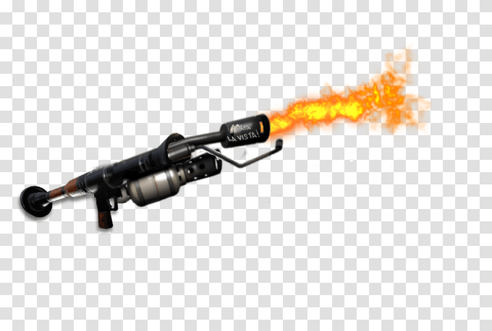 Flamethrower, Weapon, Weaponry, Light, Gun Transparent Png