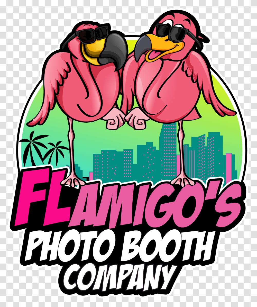 Flamigos Photo Booth Illustration, Advertisement, Poster, Flyer, Paper Transparent Png