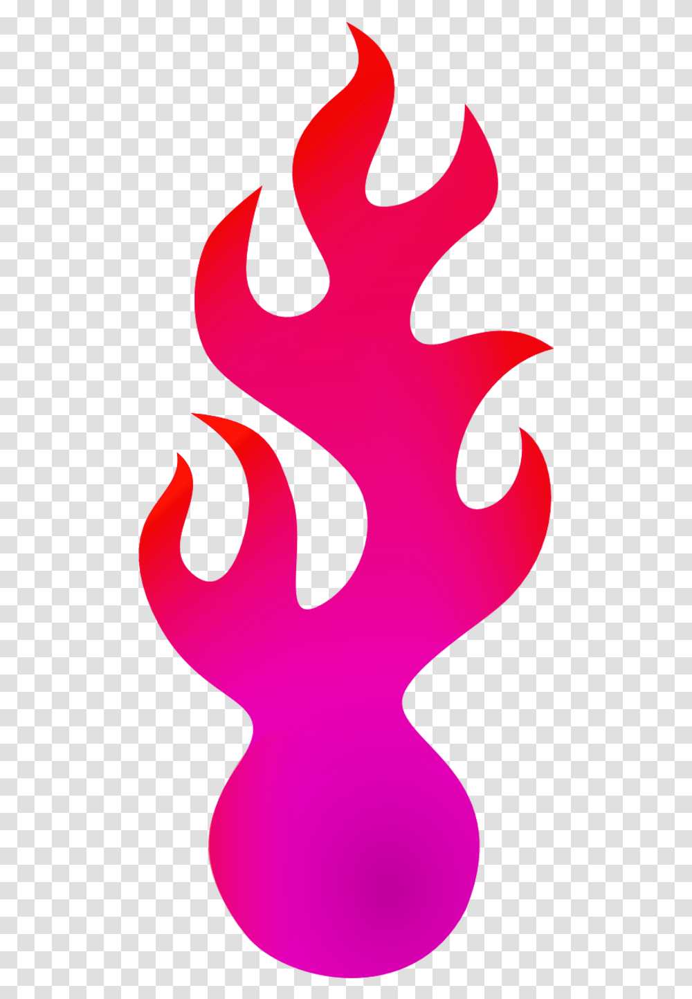 Flaming Basketball Fireball Clipart Flame Pink Fire Pink Fire Clipart, Text, Symbol, Mustache, Hook Transparent Png