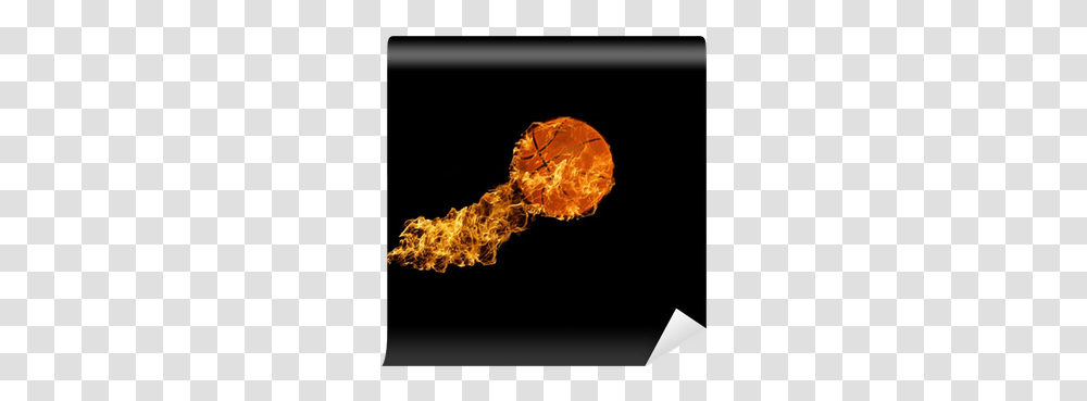 Flaming Basketball Wall Mural Pixers Flaming Football, Fire, Flame, Light, Flare Transparent Png