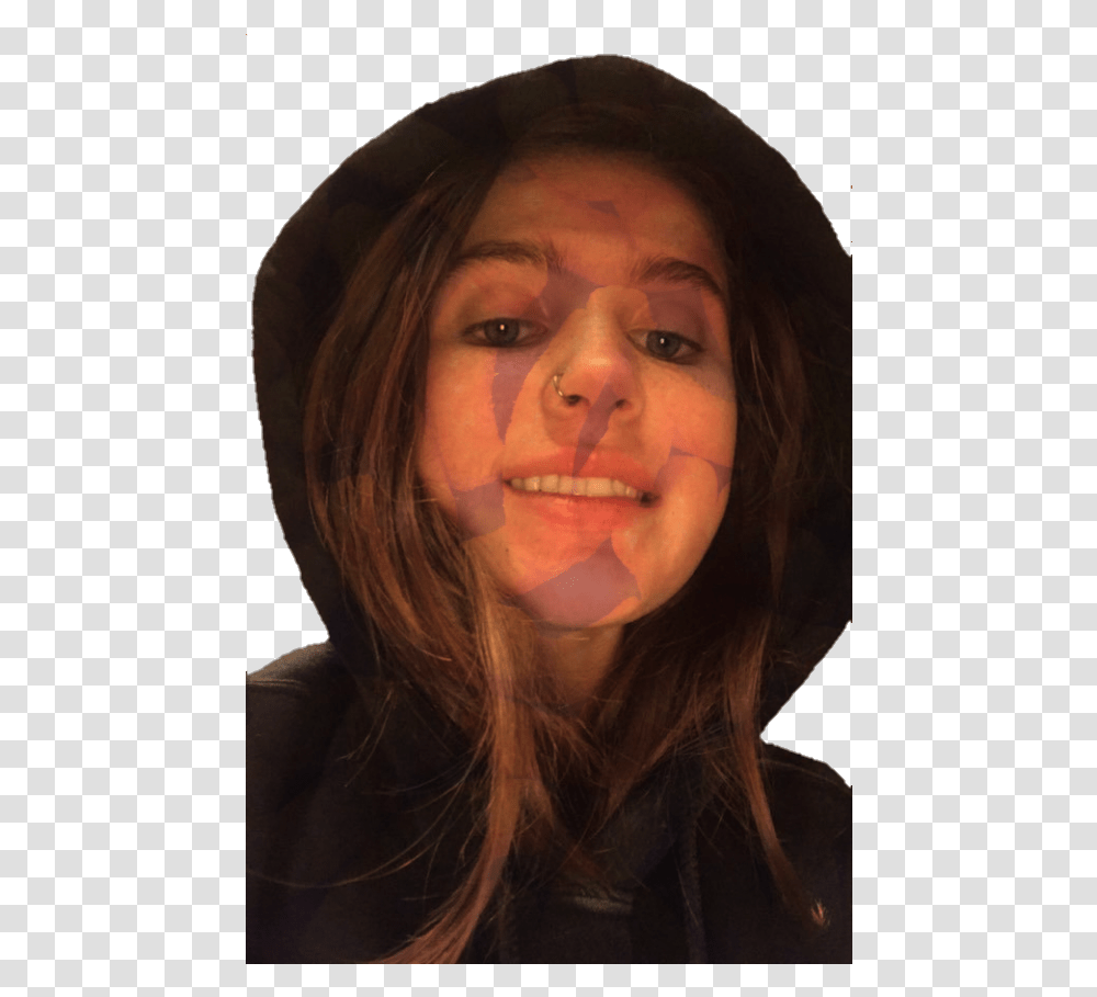 Flaming Hot Cheetos Clairo, Face, Person, Head, Portrait Transparent Png