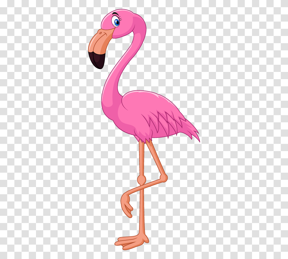 Flamingo Cartoon Clip Art, Bird, Animal, Lamp Transparent Png