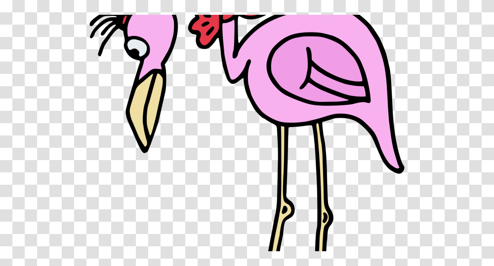Flamingo Clipart Sad, Animal, Outdoors, Flower Transparent Png