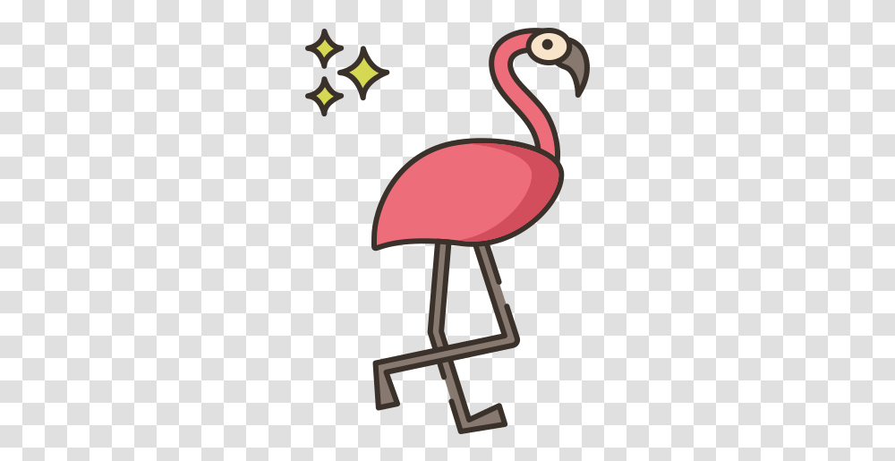 Flamingo Free Vector Icons Designed Icon, Chair, Furniture, Lamp, Cushion Transparent Png