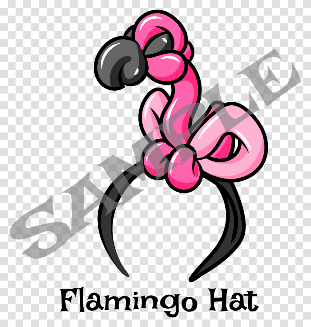 Flamingo Headband, Hook, Leisure Activities, Musical Instrument, Clarinet Transparent Png