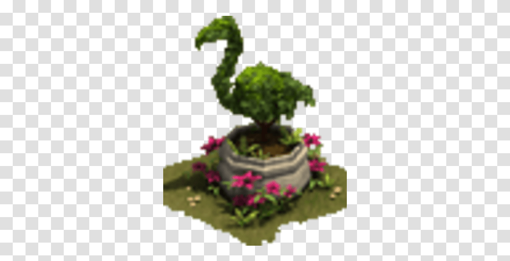 Flamingo Hedge Tree, Plant, Potted Plant, Vase, Jar Transparent Png