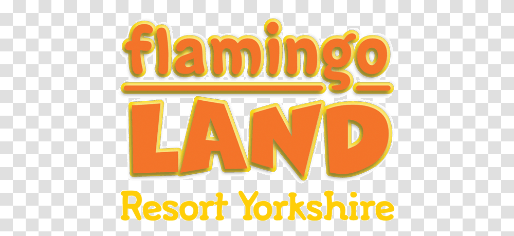 Flamingo Land Resort Logo Image Flamingo Land Resort Logo, Food, Word, Amusement Park, Produce Transparent Png
