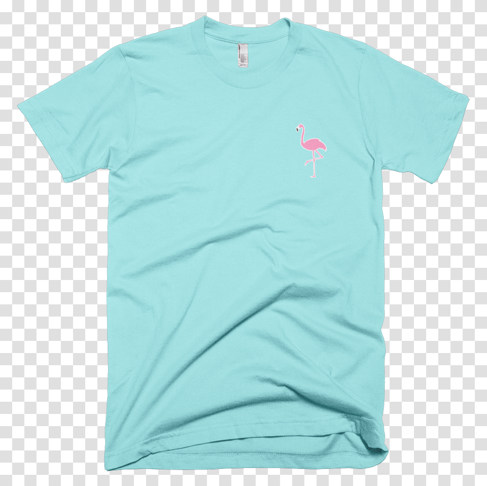 Flamingo Logo Flamingo Logo On T Shirt, Clothing, Apparel, T-Shirt, Sleeve Transparent Png