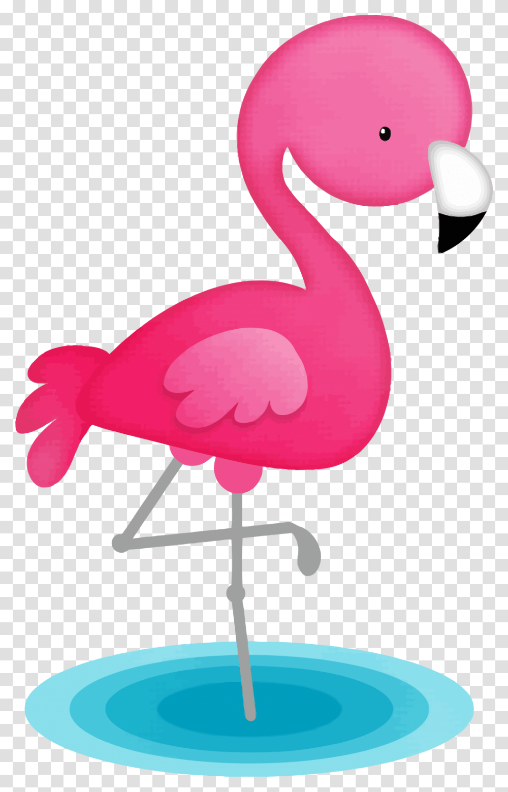 Flamingo Minus, Bird, Animal Transparent Png