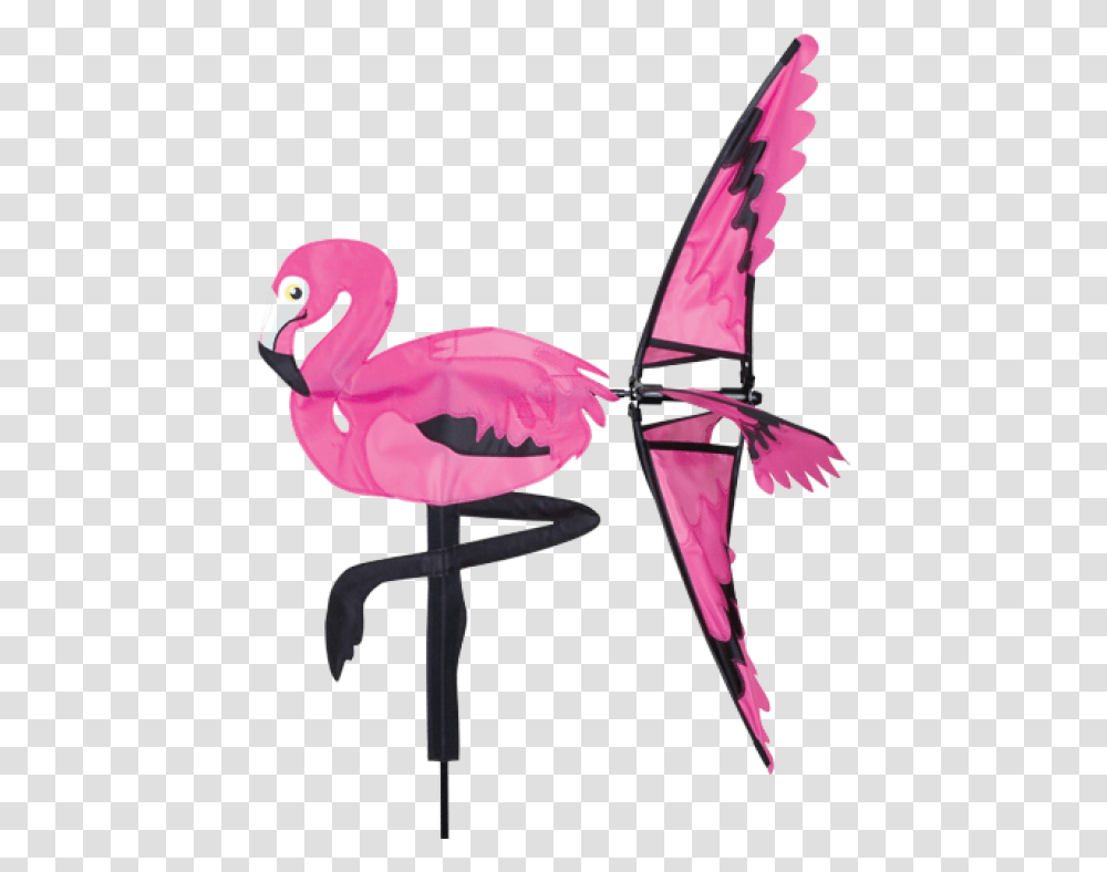 Flamingo Spinner, Animal, Bird, Bow, Cupid Transparent Png
