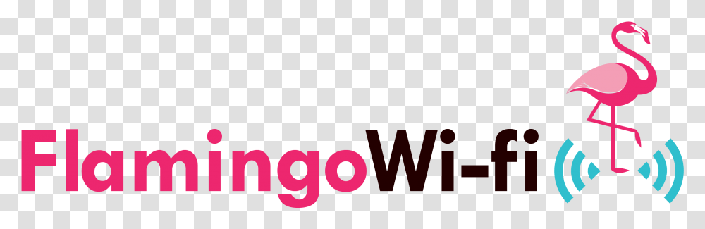 Flamingo Wifi Graphic Design, Alphabet, Number Transparent Png