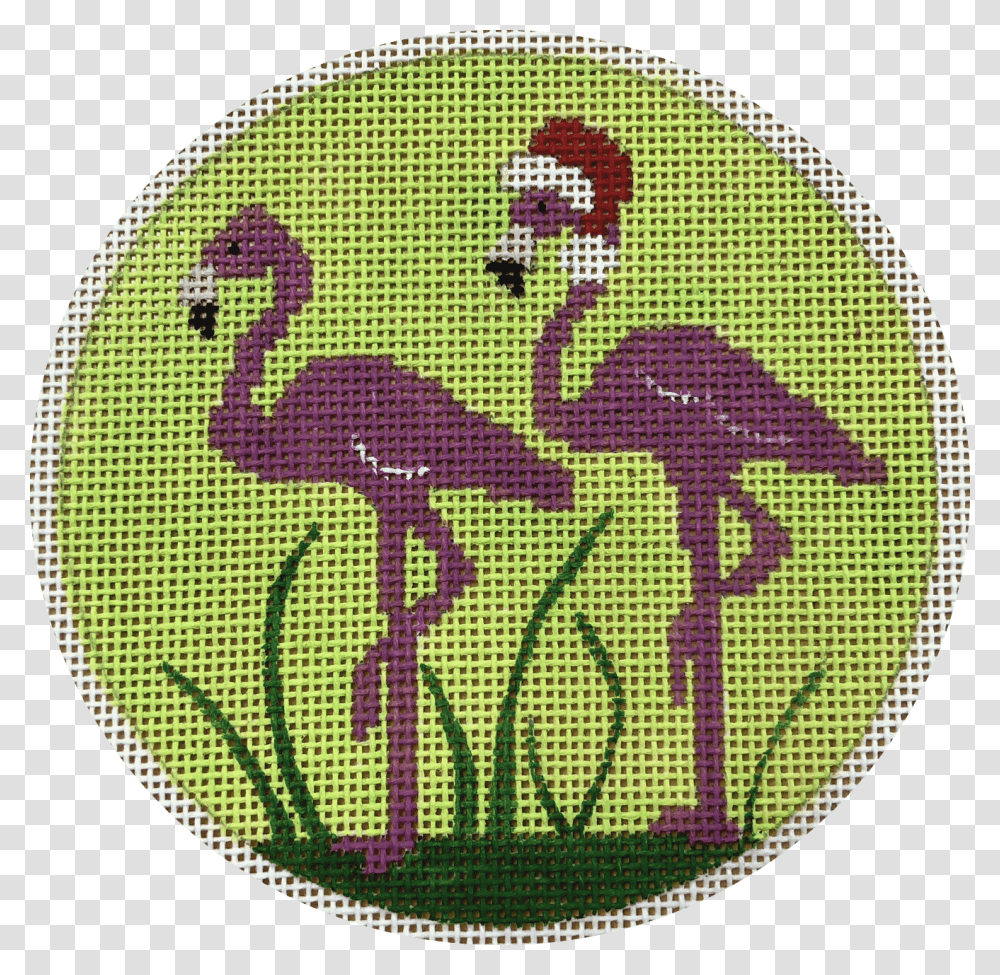 Flamingos Greater Flamingo, Embroidery, Pattern, Logo Transparent Png