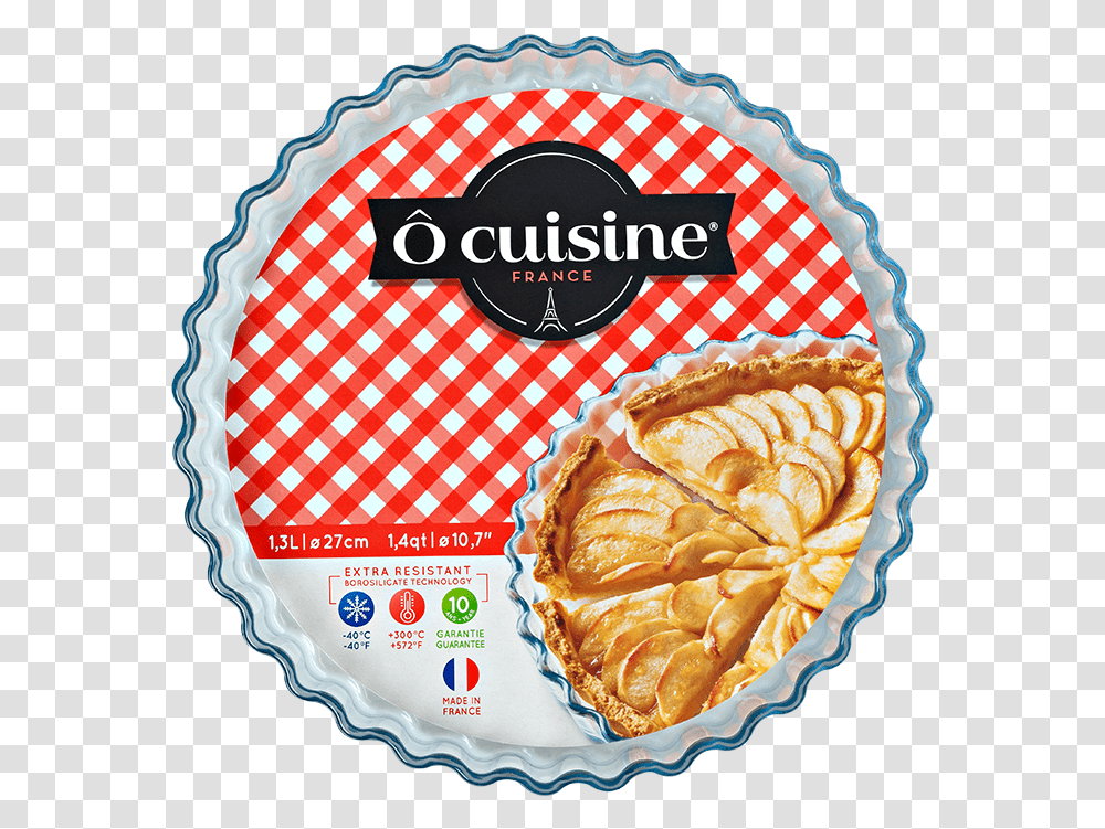 Flan Dish Packed O Cuisine France, Cake, Dessert, Food, Pie Transparent Png