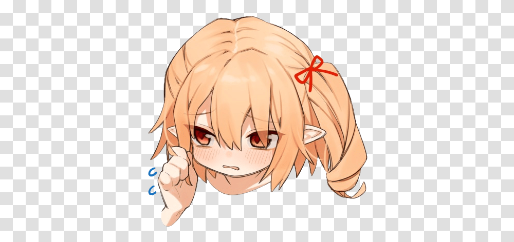 Flandre Embarrassed Discord Emoji Aesthetic Discord Emojis Gif, Person, Human, Helmet, Clothing Transparent Png