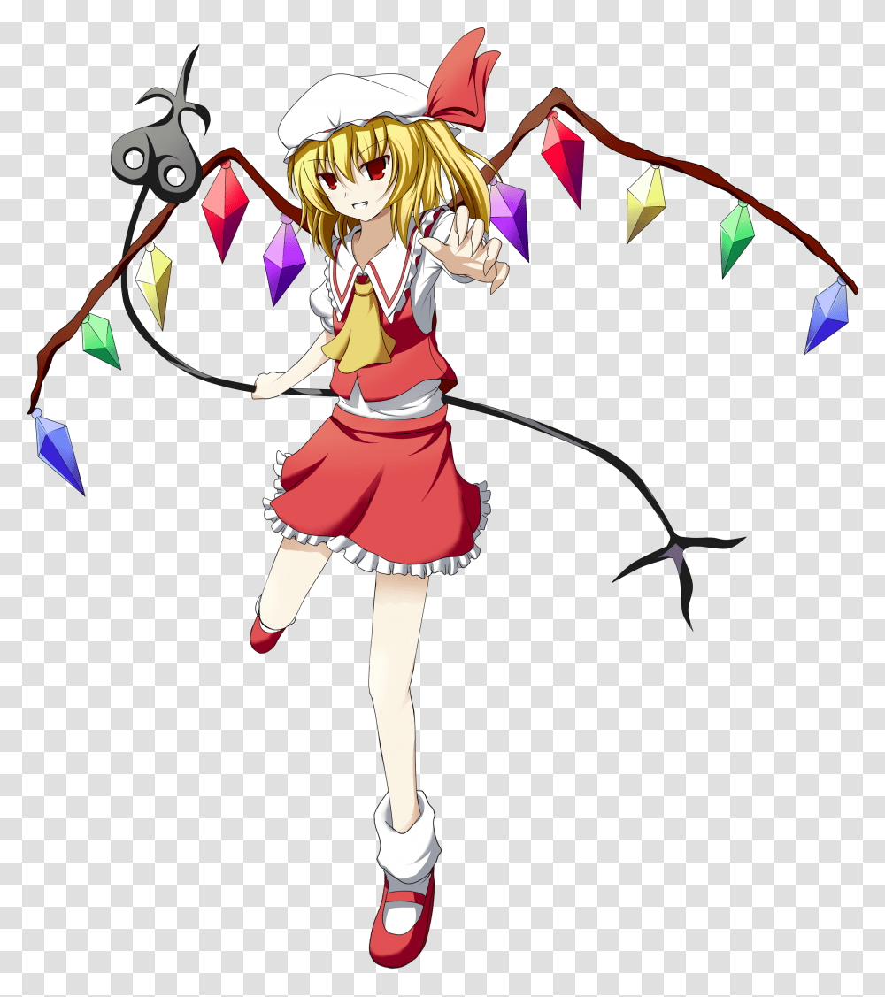 Flandre Full Body, Person, Costume, Leisure Activities, Manga Transparent Png