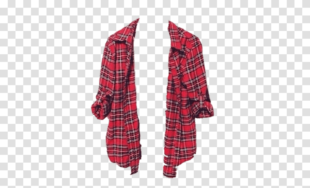 Flannel Flanel Jacket Grunge Emo Alternative Plaid, Apparel, Pajamas, Scarf Transparent Png