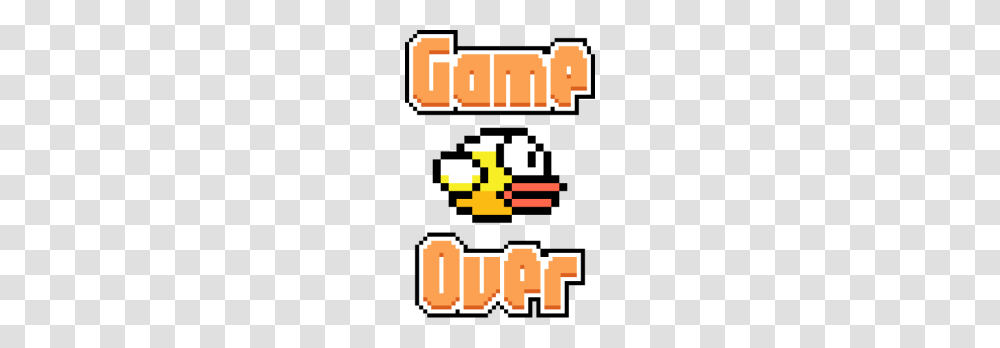 Flappy Bird Game Over, Pac Man, Super Mario Transparent Png