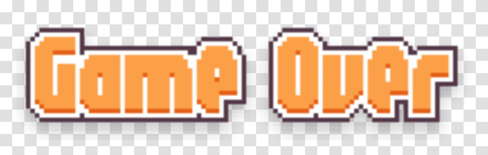 Flappy Bird Game Over, Number, Word Transparent Png