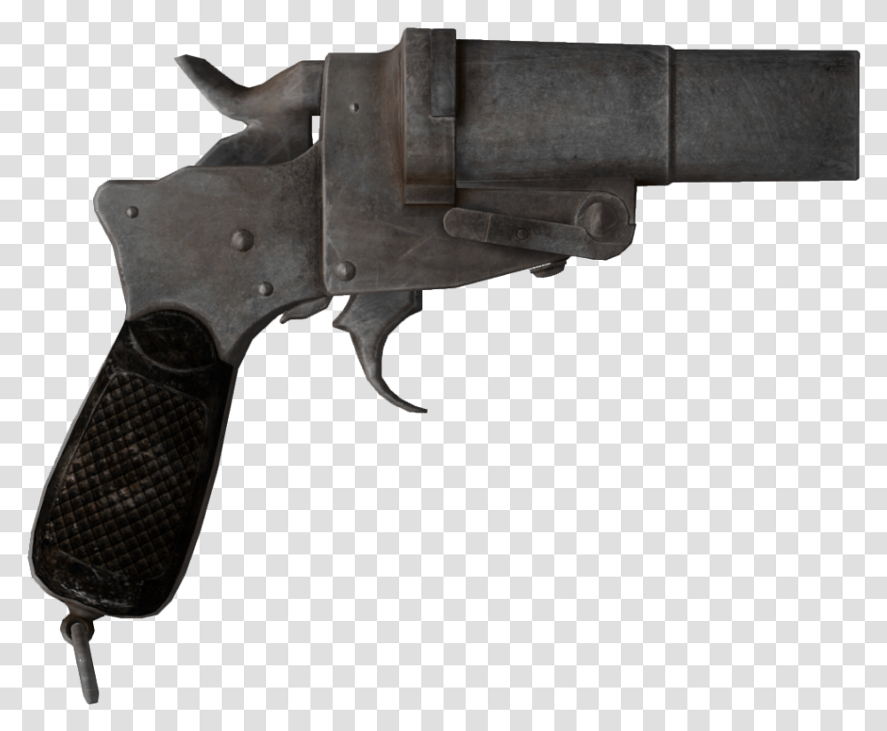 Flare Gun Fallout Flare Gun, Weapon, Weaponry, Handgun Transparent Png