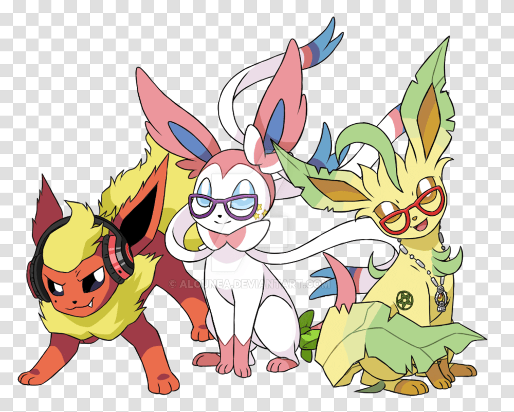 Flareon Leafeon And Sylveon, Performer, Leisure Activities, Crowd Transparent Png