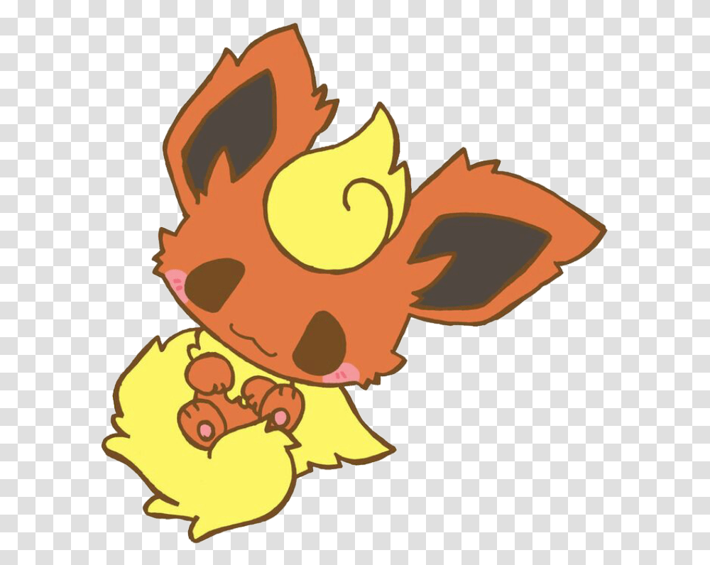 Flareon Pokemon Sticker Fictional Character, Animal, Fire, Flame, Mammal Transparent Png