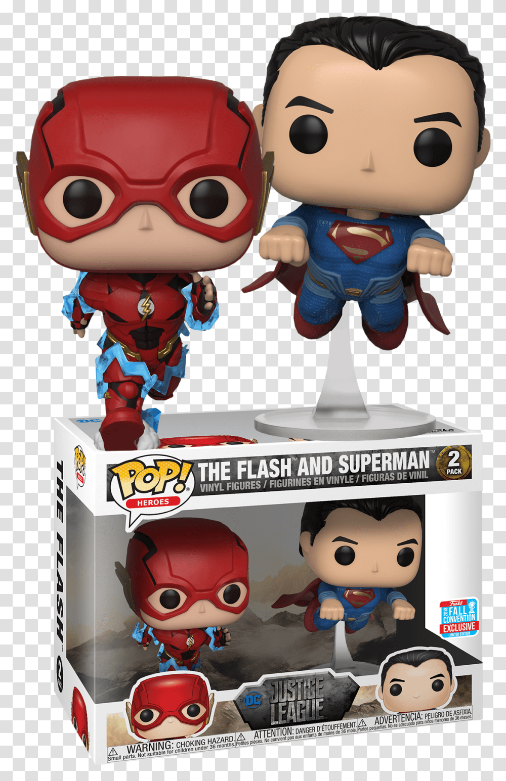 Flash And Superman Funko Pop, Toy, People, Person, Doll Transparent Png