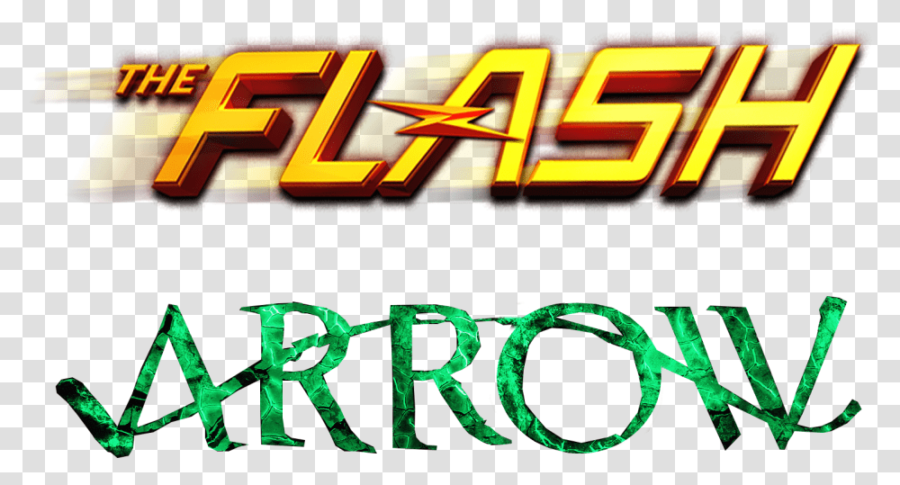 Flash Arrow Cw Logo Cw Arrow Logo, Word, Alphabet, Light Transparent Png