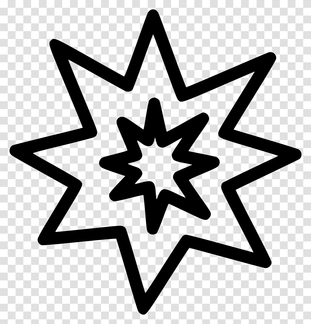 Flash Bang Icon Free Download, Star Symbol Transparent Png