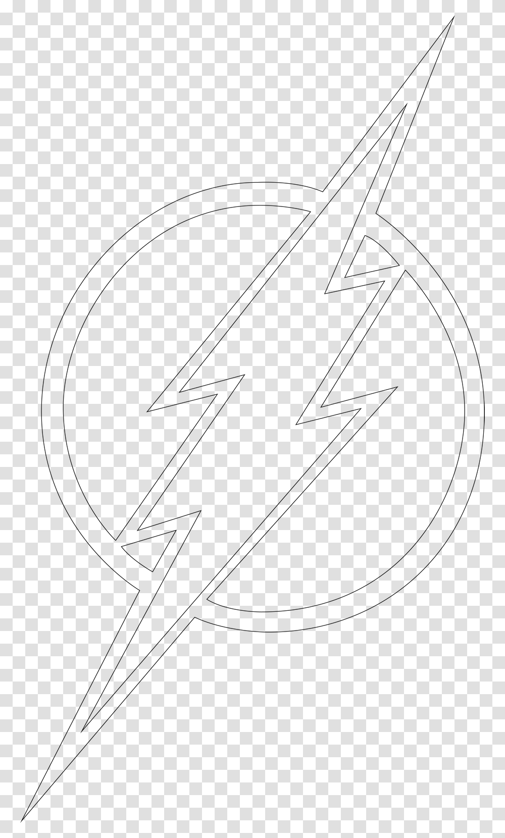 Flash Clipart Outline Line Art, Star Symbol, Logo, Trademark Transparent Png