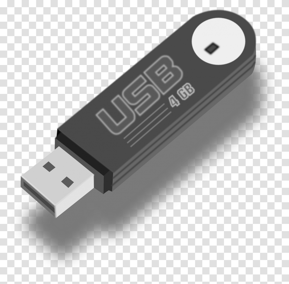 Flash Drive, Adapter, Electronics, Plug Transparent Png