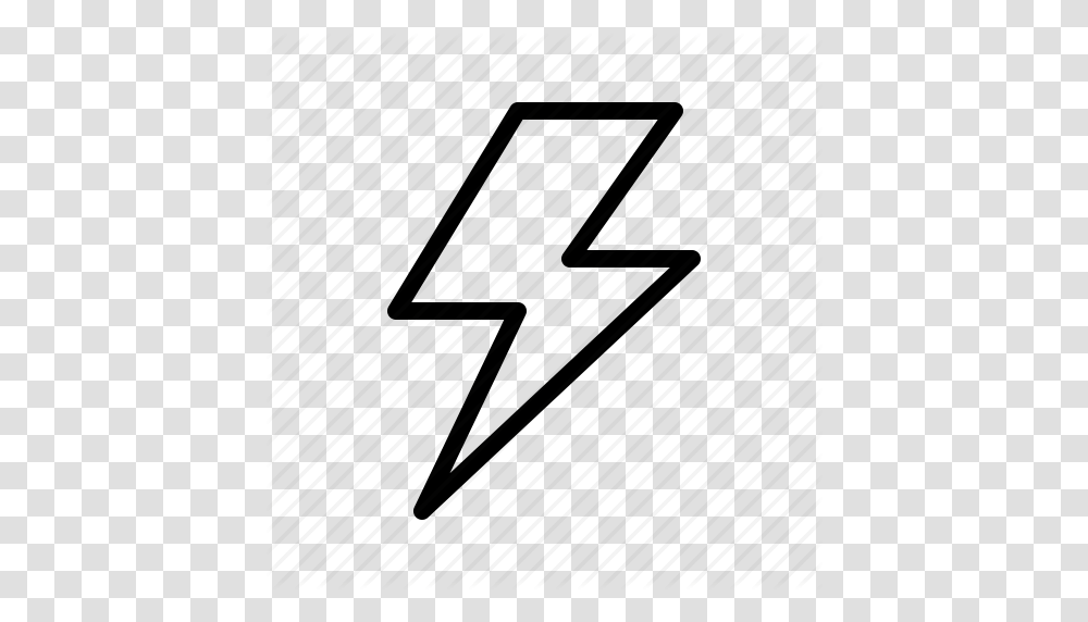 Flash Forecast Light Lightning Thunder Weather Icon, Number, Alphabet Transparent Png