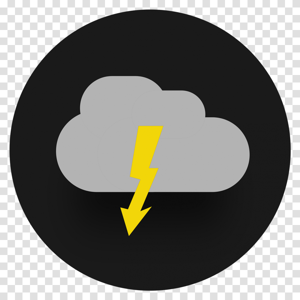 Flash Icon Cloud Symbole Unwetter, Text, Label, Hand, Baseball Cap Transparent Png