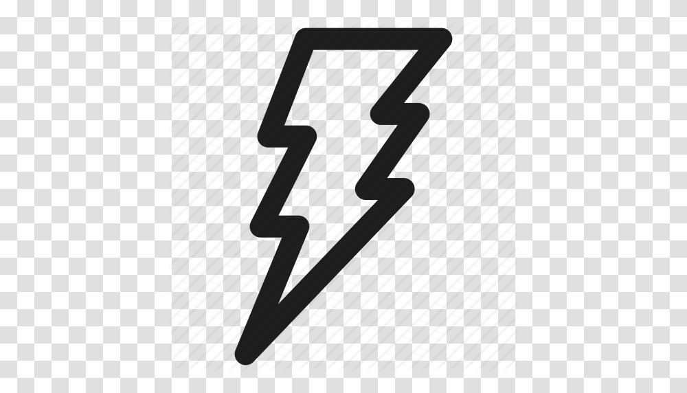 Flash Lighting Lightning Storm Thunder Thunderbolt Icon, Piano, Musical Instrument, Label Transparent Png