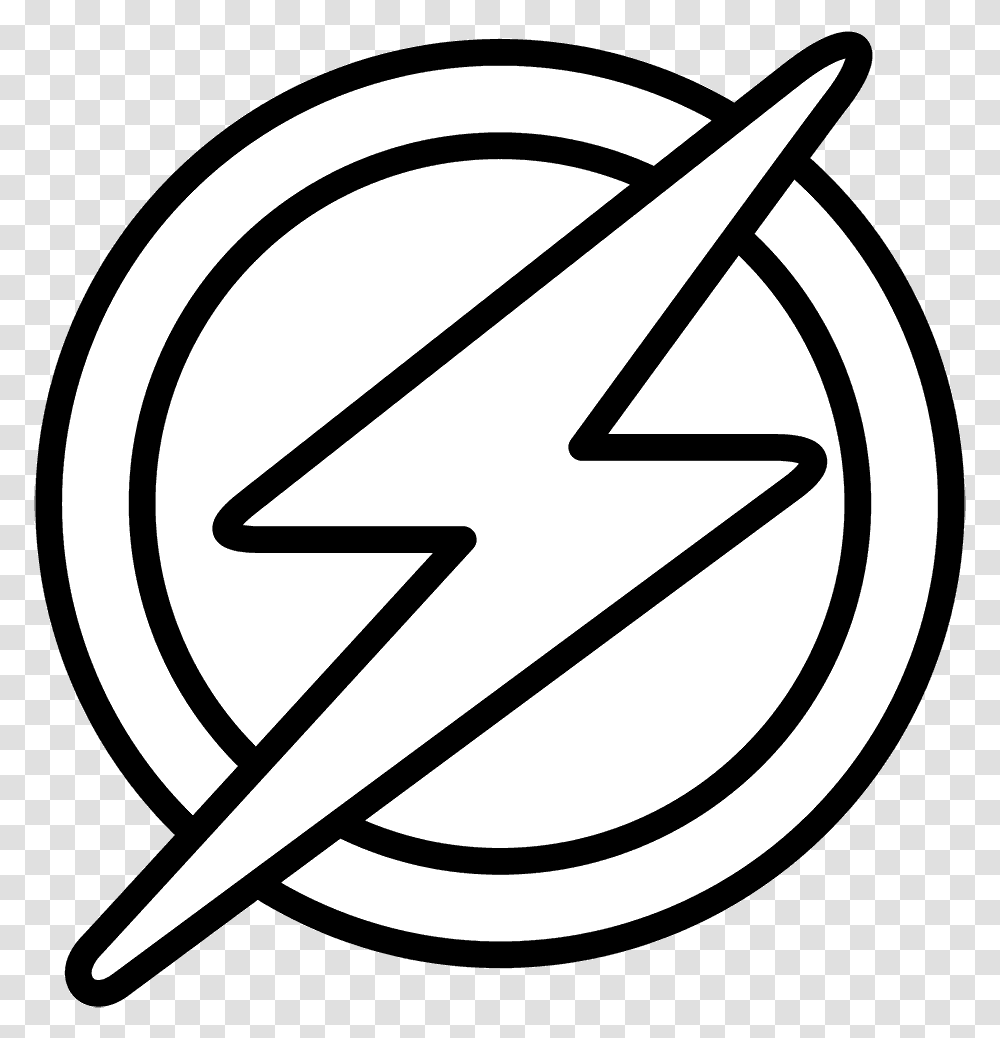 Flash Logo Coloring Pages, Star Symbol, Dynamite, Bomb Transparent Png