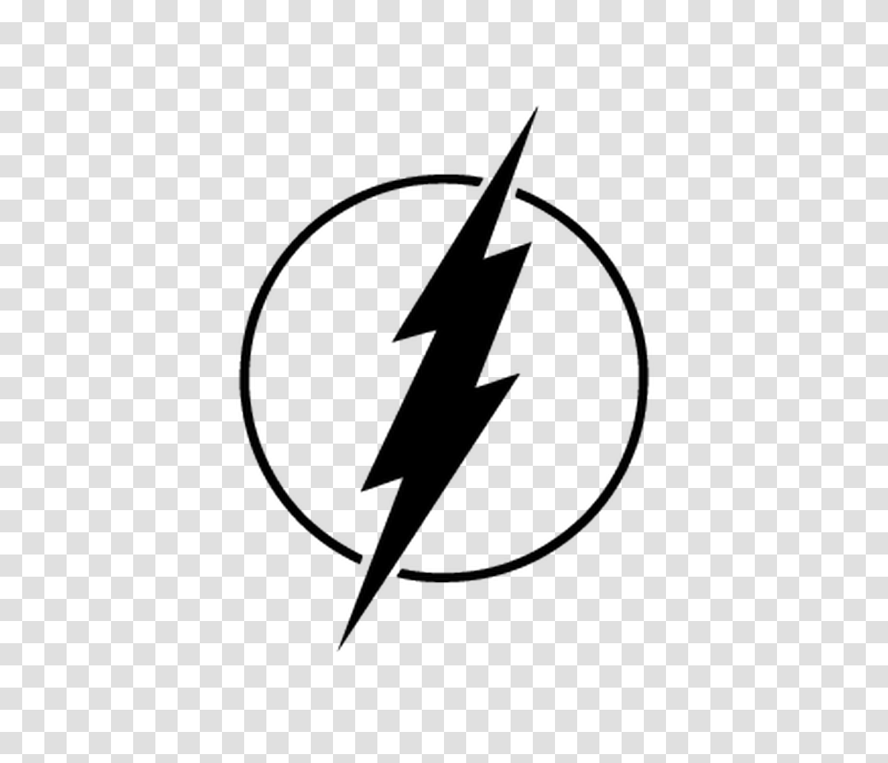 Flash Logo Decal, Bow, Emblem, Arrow Transparent Png
