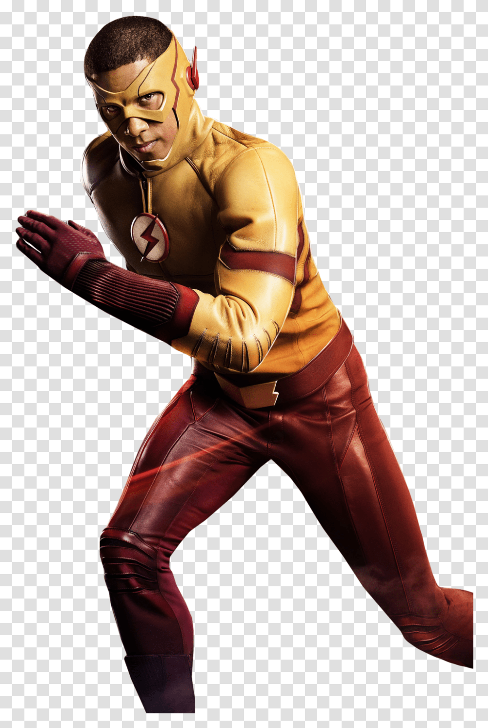 Flash Man Image Wally West Kid Flash, Person, Human, Sport, Sports Transparent Png