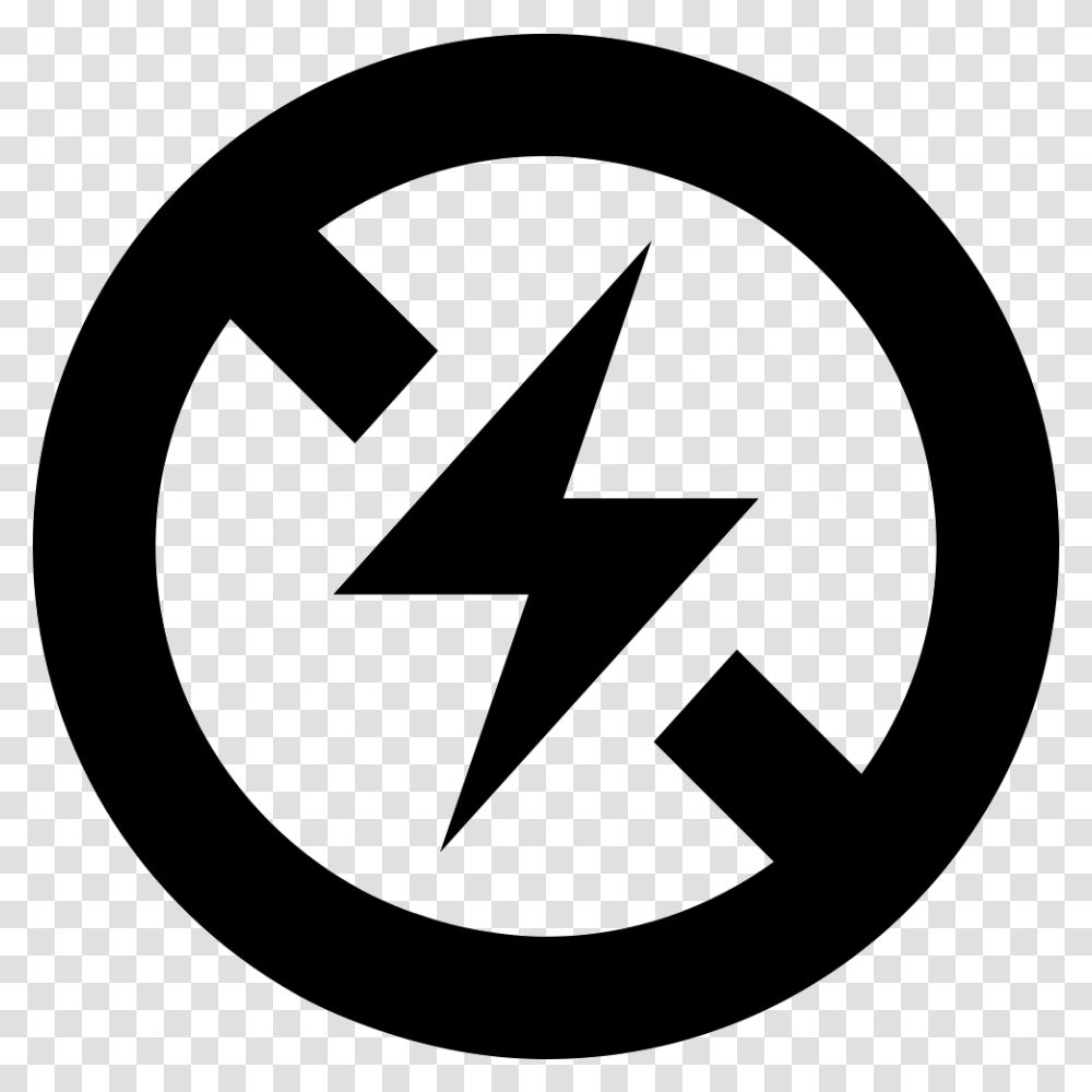 Flash Off Flash On Off Icon Svg, Star Symbol, Sign, Rug Transparent Png