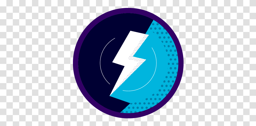 Flash Sticker Halftone Lightning Icon Flash Sticker Circle, Recycling Symbol, Number Transparent Png